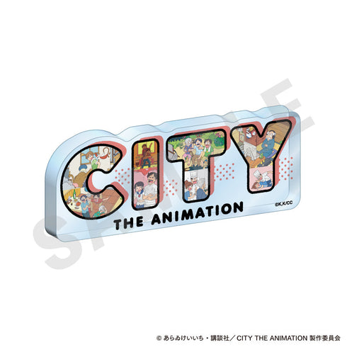 『CITY THE ANIMATION』〜favorite series〜 「CITY」アクリルプレート (CITYの人々)